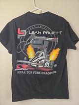 Leah Pruett Tony Stewart Racing NHRA T-Shirt, Black, Men&#39;s S Top Fuel  D... - €30,24 EUR