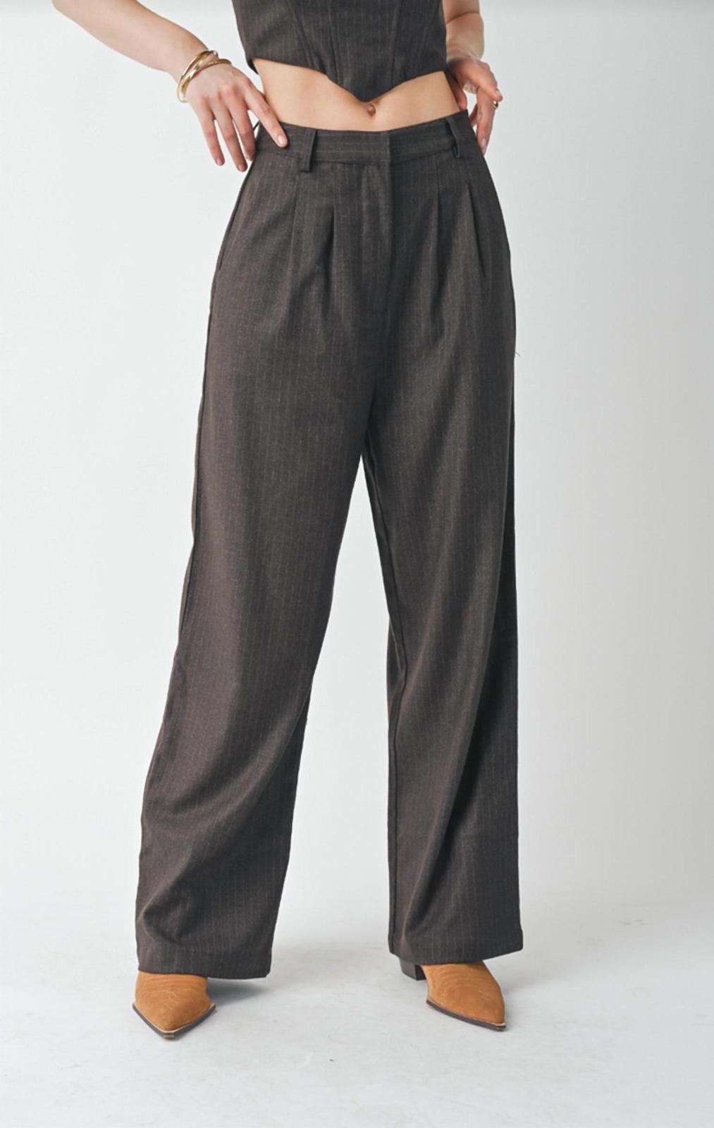 Sage The Label Trust Me Pleated Trouser Pants Size S - $53.46