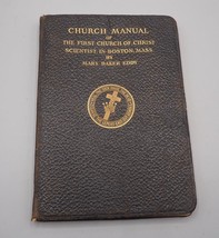 Vintage Church Manual First Church of Christ Scientist 1927 Mary Baker Eddy - £8.60 GBP