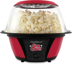 Stir Crazy Electric Hot Oil Popcorn Popper Machine Offers Large Lid F - $2,311.70 MXN