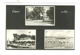 Paters Wolde Family Hotel Real Photo Postcard The Netherlands 1954 - £7.91 GBP
