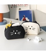 Brunch Brother Cute Cat Mini Pouch Soft Makeup Pouch Bag  Cosmetic Organ... - $29.90
