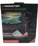 Monster IR Remote Repeater, Control Up To 4 A/V Devices, Up To 25 Ft, Br... - £13.91 GBP