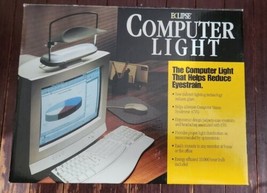 Eclipse Computer Workstation Light Reduces Eye Strain Includes Bulb and ... - $20.00