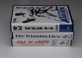 Lot of 3 Karate VHS - Japan Karate Association - £21.68 GBP