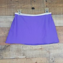 Victoria&#39;s Secret Women&#39;s Bikini Bottom Cover Up Size S Purple TR25 - £6.59 GBP