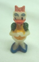 Vintage 1960&#39;s Walt Disney MARX Disneykins DAISY DUCK Plastic Toy Figure - £14.34 GBP