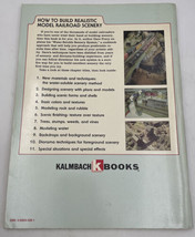 How to Build Realistic Model Railroad Scenery Dave Frary Kalmbach Book 1988 - £10.68 GBP