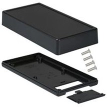 2 pack 1599HBKBAT Hammond. Enclosure box Black with battery door - $24.07