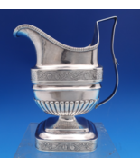 Floral by Unknown Sterling Silver Milk Pitcher Gadroon Edge 6 3/4&quot; (#8484) - $929.66 CAD