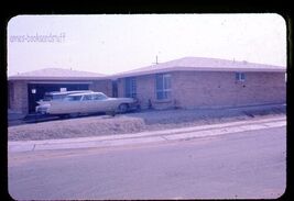 35 mm color slide * 1960 TUCSON  Arizona * Car Cadillac ? in House Drive... - $5.45