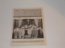 THE LUTHERAN WITNESS 1/15/1946 EVANGELICAL LUTHERAN SYNOD Fc1 - $20.90