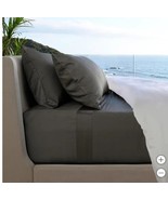 Cariloha Bed Sheets Set Brown Resort Thermal Regulating Soft Smooth Sateen - $374.58 CAD+