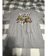 Looney Tunes Gray Graphic T-Shirt XL Delta Pro Weight Marvin the Martian... - $13.32 CAD