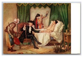 Illness Of Pierrot Thomas Couture  Nelson Gallery Kansas City MO Postcard Y12 - £3.85 GBP