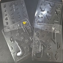 Chocolate Candy Mold Lot Music Musician Band School Piano Notes Baking K... - $9.50