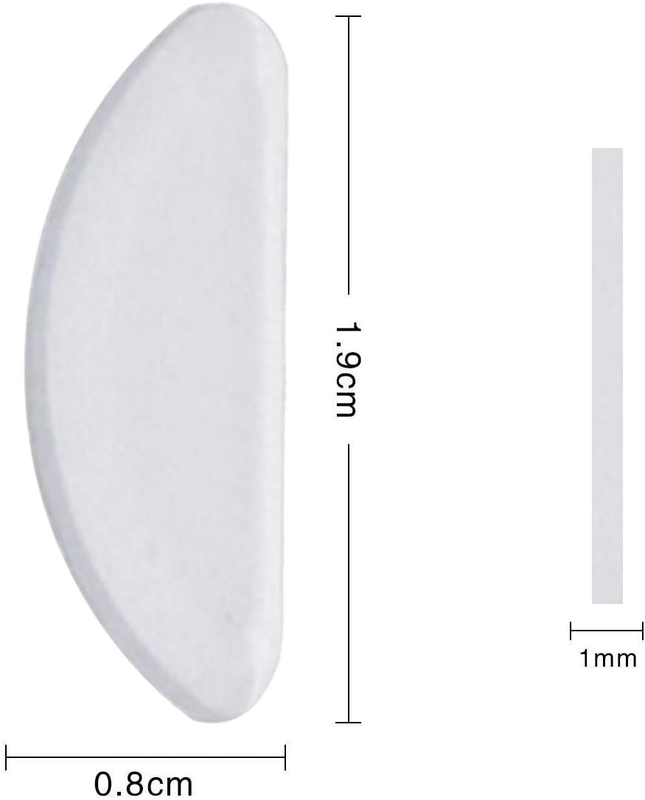 NEPAK 30 Pairs Eyeglass Nose Pads,Eye Glasses Nose Pads Non Slip,Silicone Nosepa Item image 6