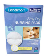 Lansinoh Stay Dry Leak Proof Quilted Disposable Nursing Size Medium Pads... - £5.55 GBP