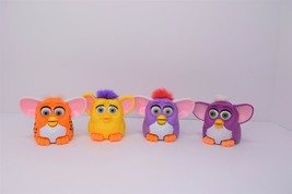 Lot of 4 McDonald&#39;s Furby Plastic Toys 1998 &amp; 2019 Happy Meal - £10.04 GBP