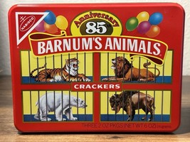 Vintage 1987 Nabisco Barnum’s Animals Crackers 85th Anniversary Tin - £17.17 GBP