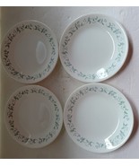 4 Vtg Corelle Corning Country Cottage Bread n Butter Dessert Salad 6 3/4... - $25.77 CAD