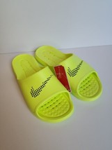 Nike Victori One Shower Slide Sandals Mens 10 Neon Yellow CZ5478-700 NEW - $32.54