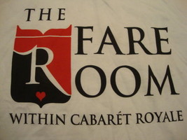 Vintage Y2k Cabaret Royale The Fare Room Strip Club T shirt 2XL - £12.01 GBP