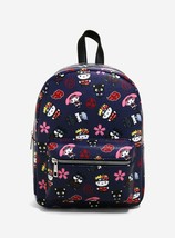 Naruto Shippuden X Hello Kitty And Friends Character Mini Backpack Bag - £39.49 GBP