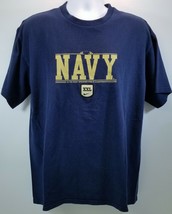 Men&#39;s Nike Navy 100% Cotton Blue Large T-Shirt - $9.89