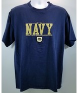 Men&#39;s Nike Navy 100% Cotton Blue Large T-Shirt - £7.89 GBP