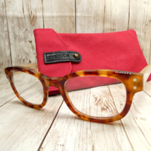 Eyebobs Tortoise Cream Round Eyeglass FRAME ONLY w/Pouch Butch 2249RX T1... - $44.50