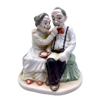 Vintage Da Vinci Collection Happy Marriage Grandma Shares Cookies with Grandpa - £11.57 GBP