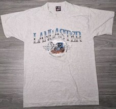 Vtg 90s Lancaster, PA BEST Fruit of Loom Shirt Sz Med Single Stitch Amis... - $26.96