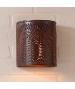Willow Sconce Light in Rustic Tin - $95.72 CAD