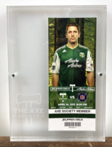 2011 Portland Timbers The Axe Society Inaugural Game Ticket Stub Plaque April 14 - $14.84