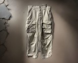 BDG Urban Outfitters Baggy Cargo Barrel Pants Womens Medium Khaki Tan Po... - $34.53