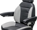 Grey Vinyl Seat w/Arms for Bad Boy Mowers- Replaces PN  071-2004-00, 071... - $399.99