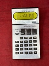 VTG Casio CQ-81 Calculator Alarm Timer Yellow Filter Clock Quartz Japan - $24.74