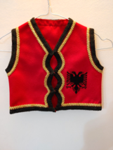Baby Boys Age: 1-2 year, Albanian Eagle Flag Xhamadan Jelek. Handmade Fo... - $1,675.30 MXN