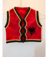 Baby Boys Age: 1-2 year, Albanian Eagle Flag Xhamadan Jelek. Handmade Fo... - $124.08 CAD