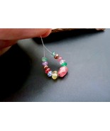 Gorgeous Fancy Mixed Gemstone Beads Emerald, Aquamarine, DIAMOND, Ruby, ... - €112,05 EUR