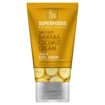 Be Care Love Smashed Banana Coconut Leave In Curl Cream 5 oz - $23.35