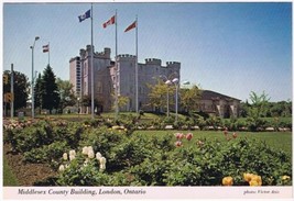 Postcard London Ontario Middlesex County Building - $3.95