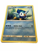 Pokémon TCG Piplup Sun &amp; Moon - Cosmic Eclipse 54/236 Regular - $1.93