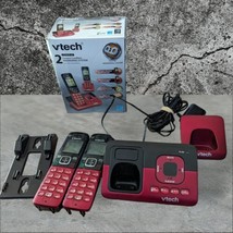 VTech CS6829-26 2 Handset Cordless Phones Caller ID Digital Answering Sy... - $30.84