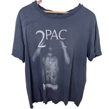 Tupac 2Pac Shakur Graphic T-Shirt Men&#39;s L Distressed Amaru 2017 Vintage ... - $49.99