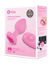 &#39;b-vibe Vibrating Heart Plug S/m - Pink - $112.99+