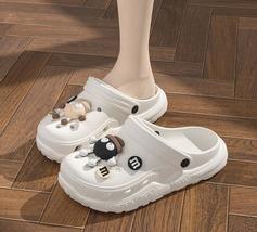 Summer Beach Shoes EVA Men Women&#39;s Hole Shoes Anti slip Bathroom Home Slippers - £15.72 GBP+