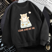 Autumn Winter New Harajuku Women Pullover Sweatshirt Hoodies  BATHING Print Kore - £57.56 GBP