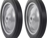 2Pcs Replacement Hand Truck Wheels with Ball Bearings for garden carts - £45.64 GBP